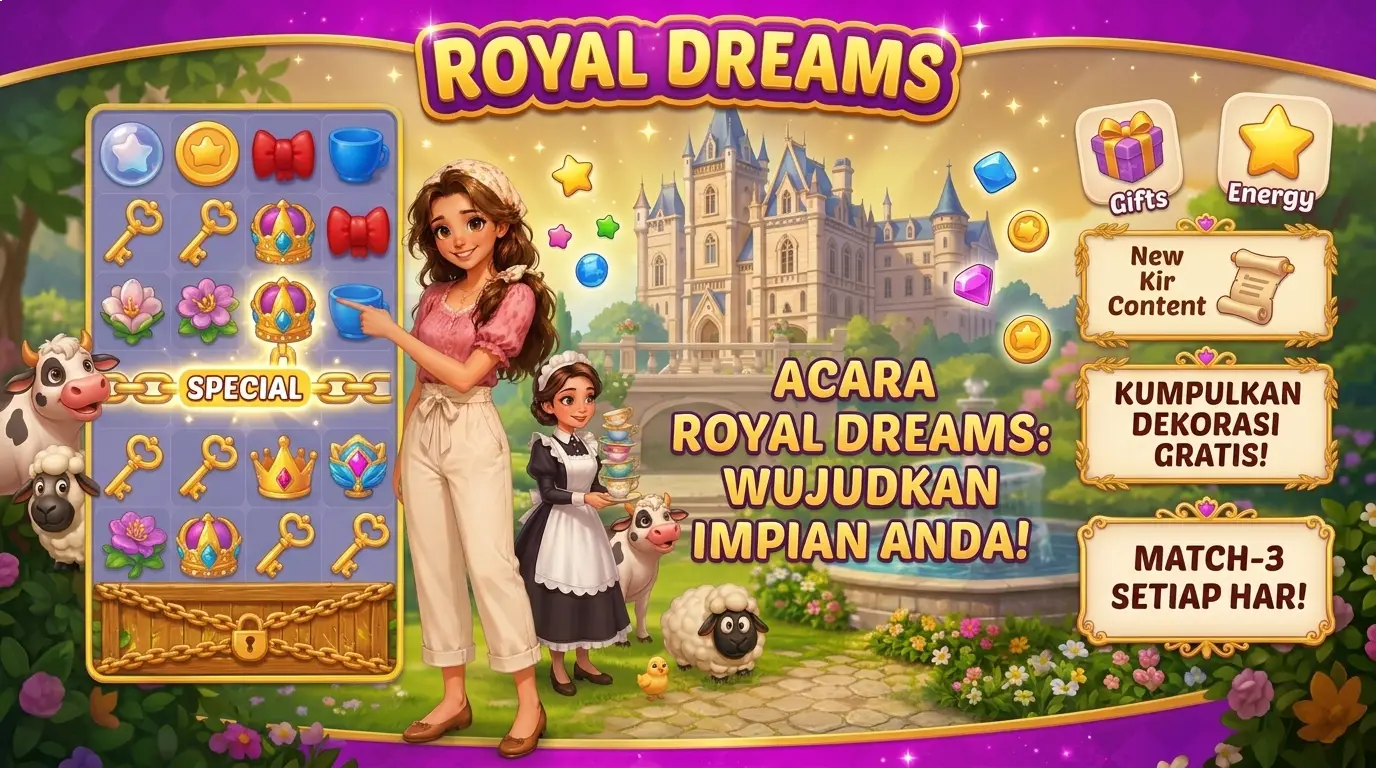 Event Spesial Royal Dreams, Wujudkan Impian Anda!